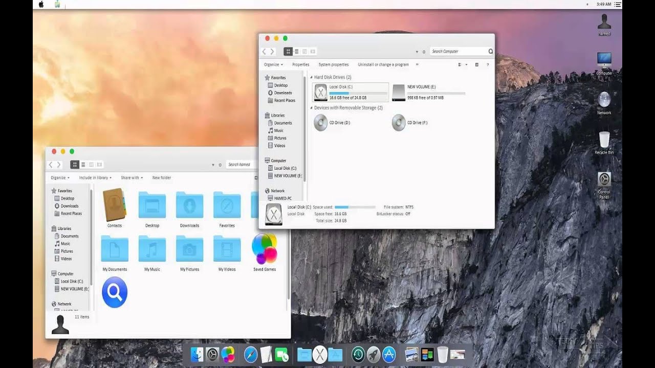 mac theme for word on windows